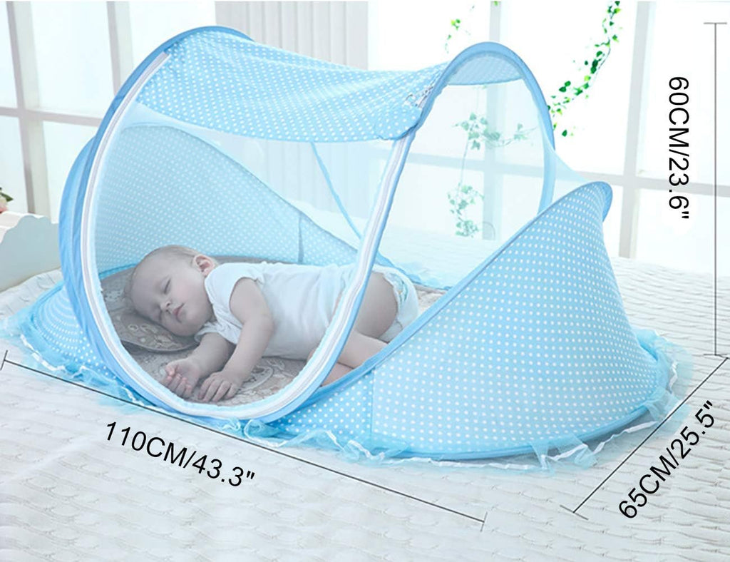 Cuna Plegable para Bebé | Portátil con Mosquitera