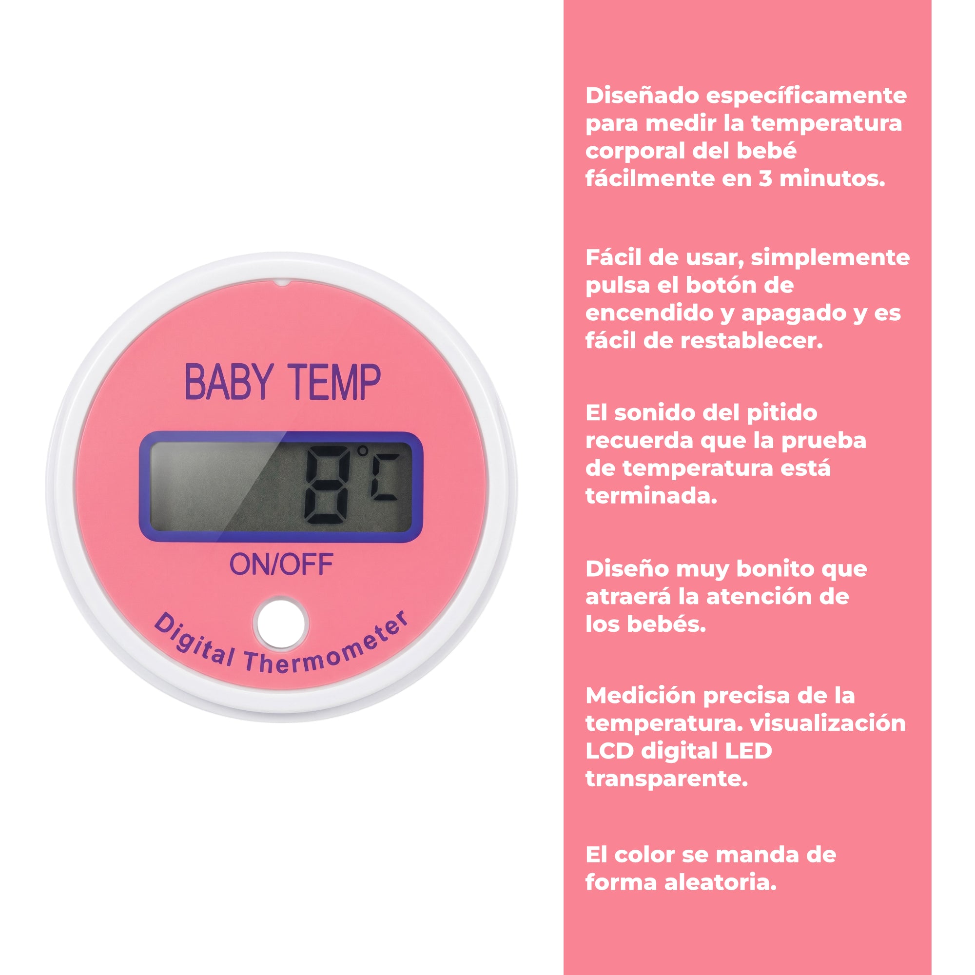 Termómetro Digital para Bebé | Forma de Chupón