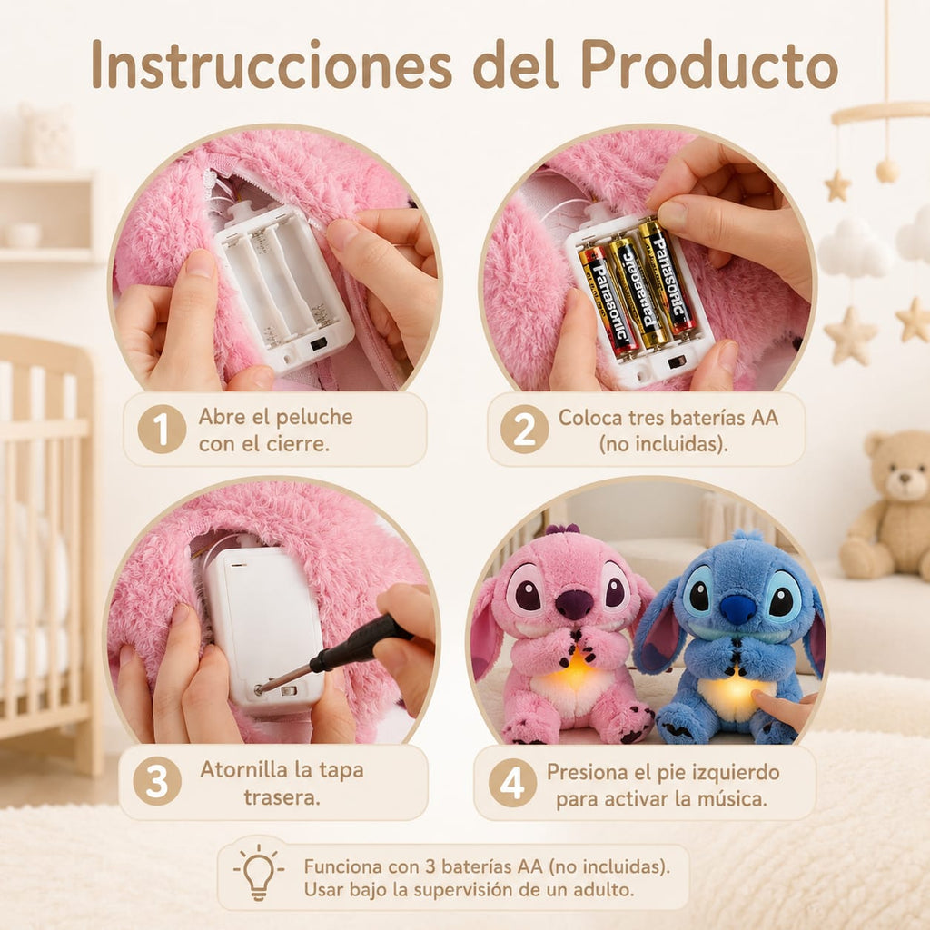 Peluche Stitch | Respiración Guiada
