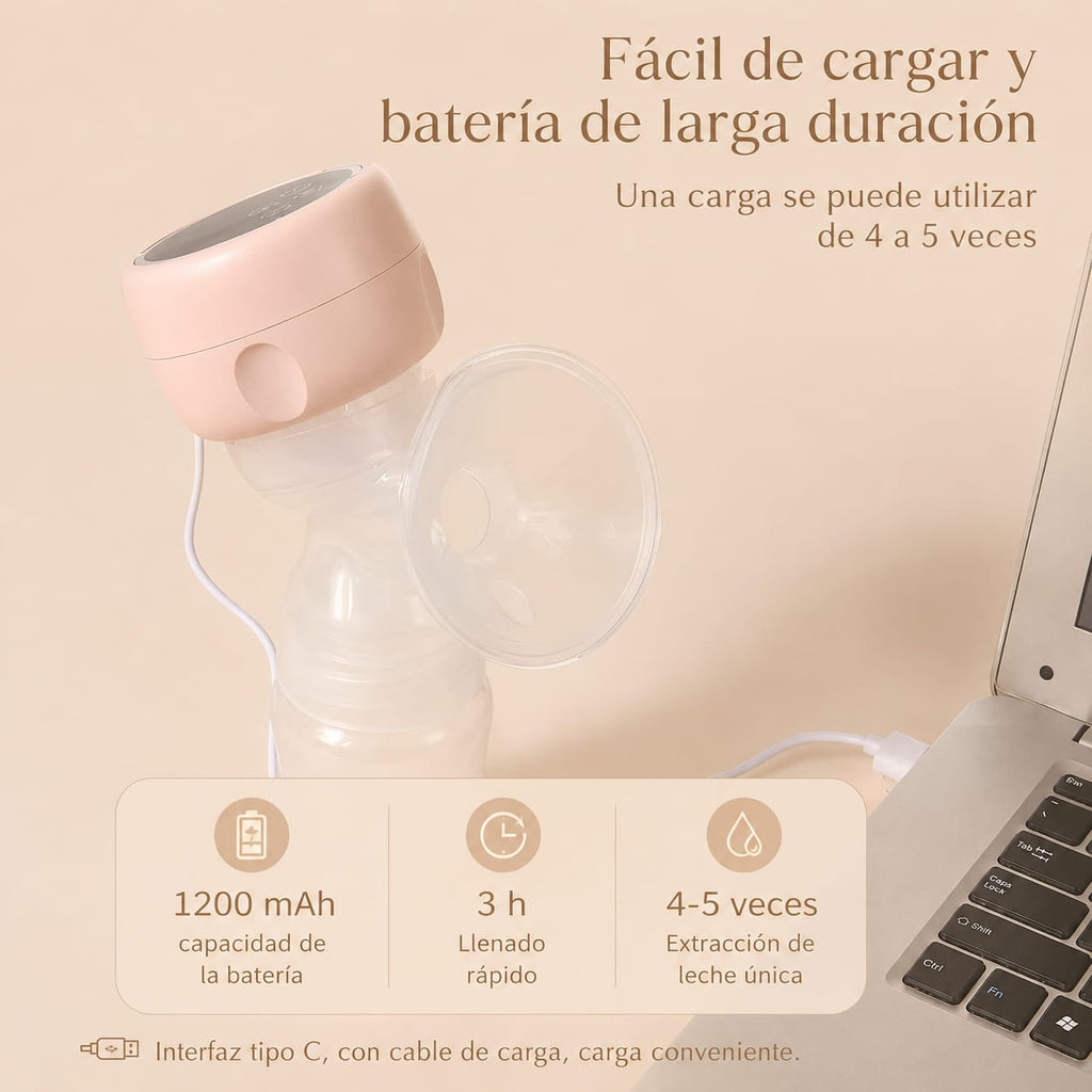 Extractor de Leche Eléctrico | Portátil e Inalámbrico