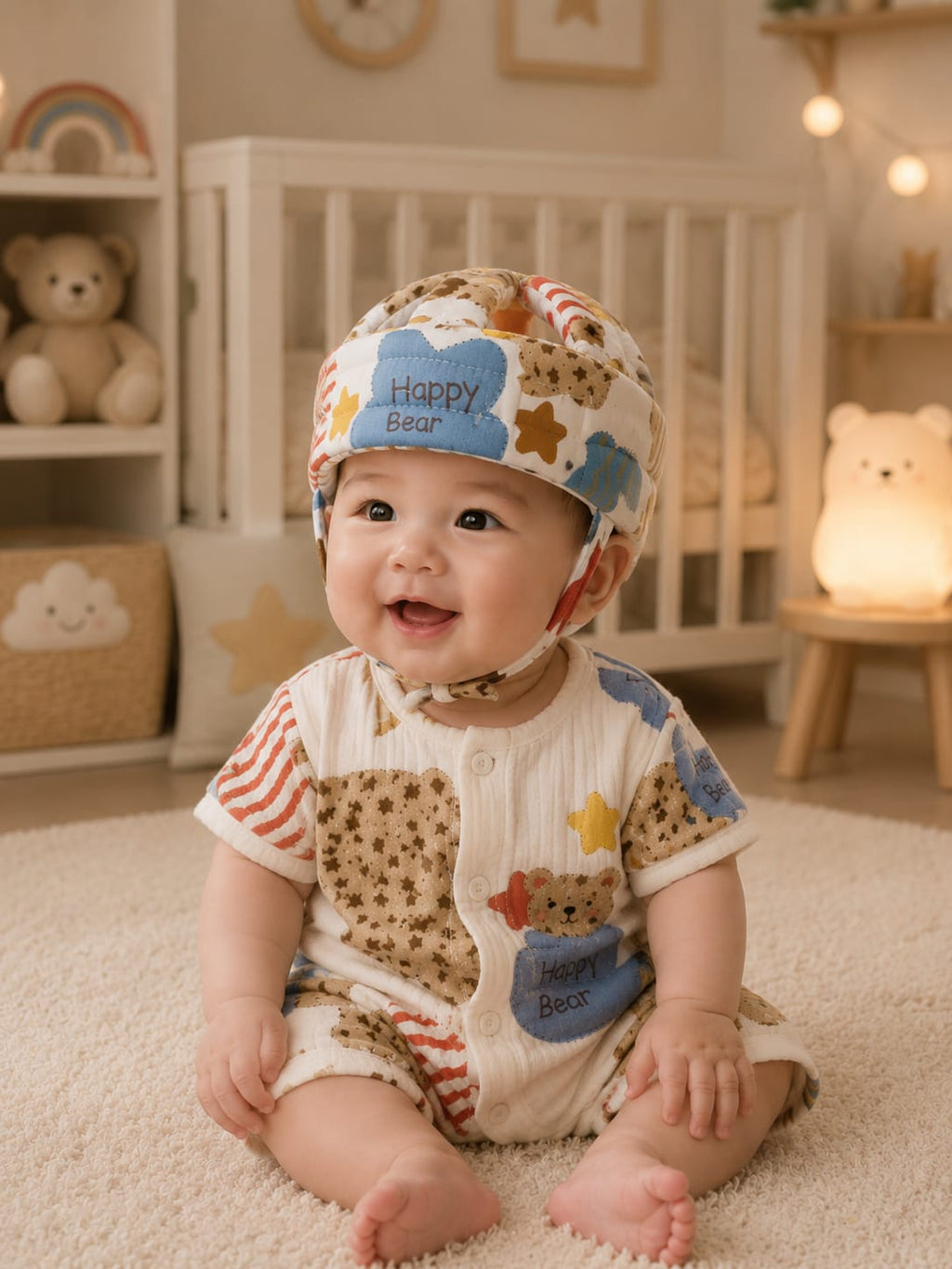 Gorro de Seguridad para Bebé | Protector de Cabeza