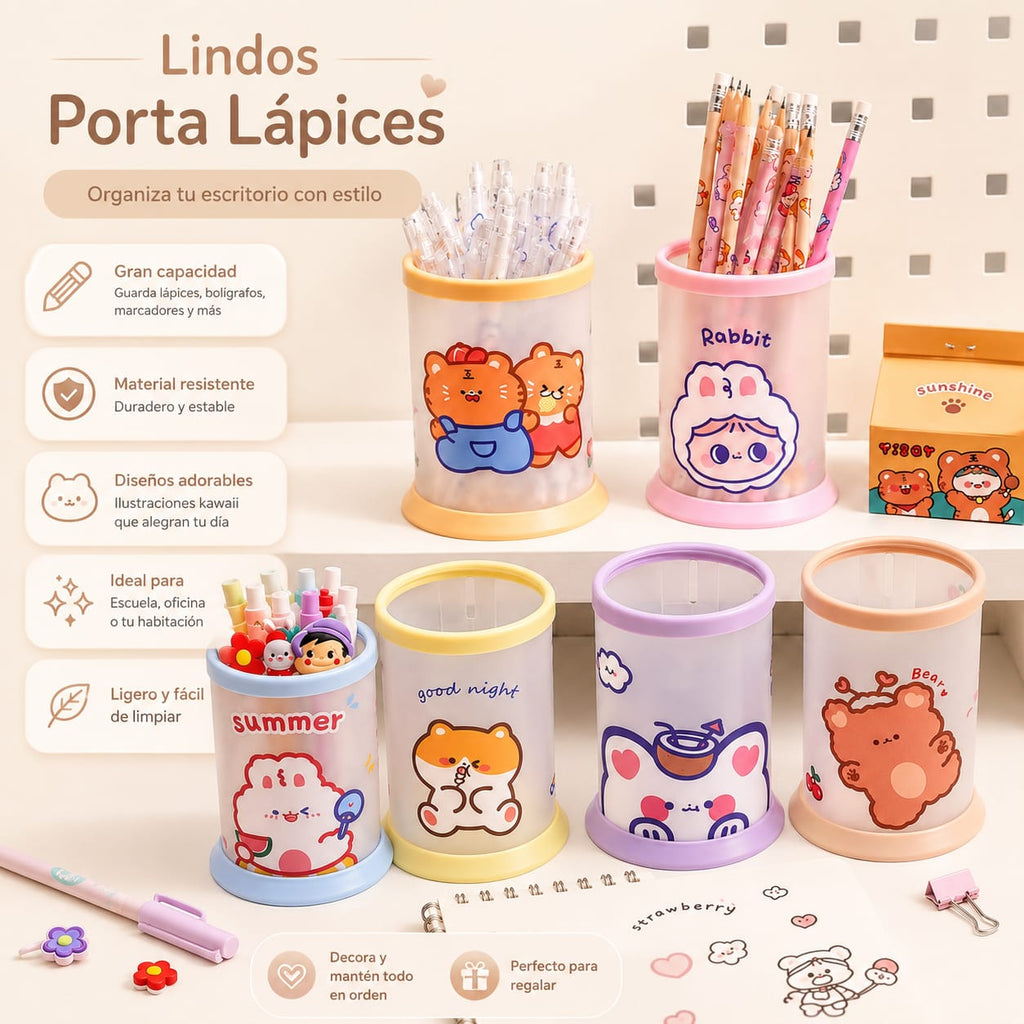 Organizador de Escritorio | Diseño Cute