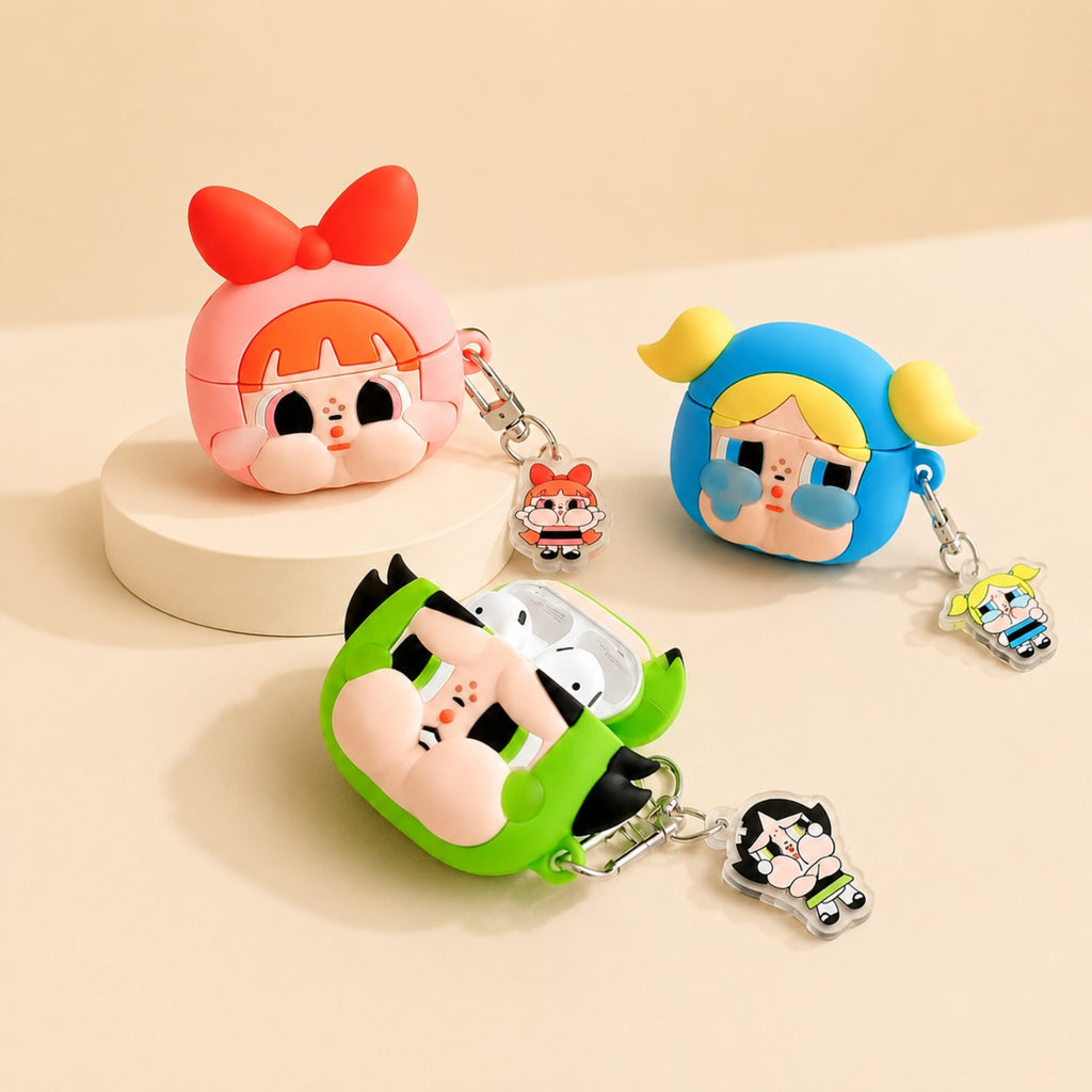 Funda para AirPods | Chicas Superpoderosas con Audífonos