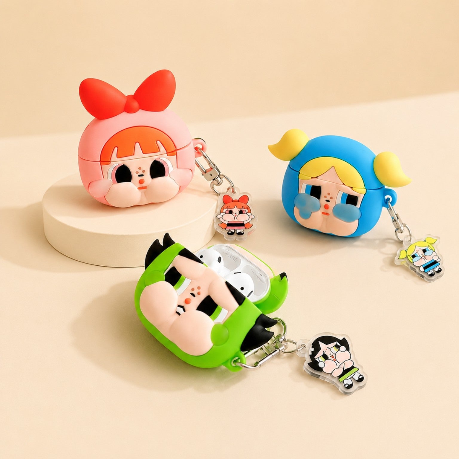 Funda para AirPods | Chicas Superpoderosas con Audífonos
