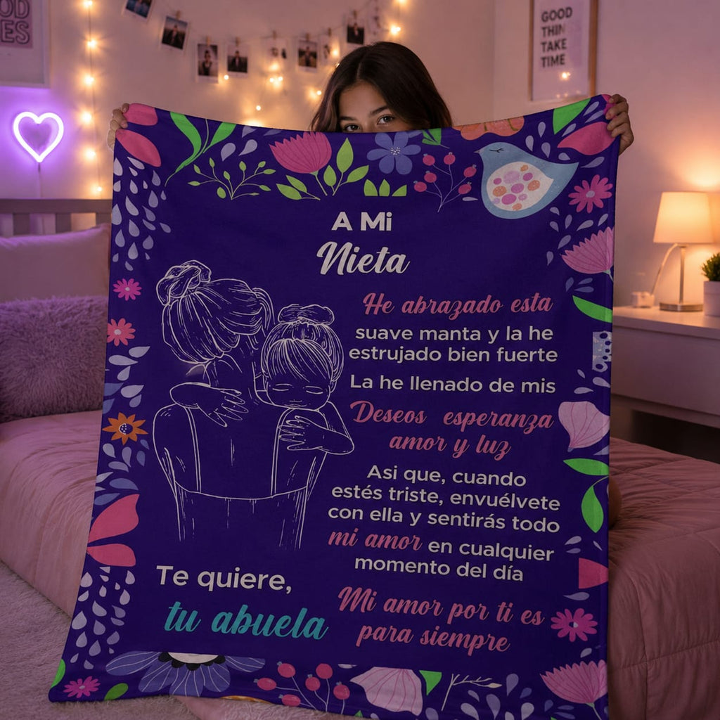 Manta Afelpada | Para Mi Nieta