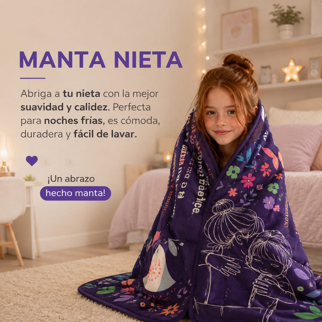 Manta Afelpada | Para Mi Nieta