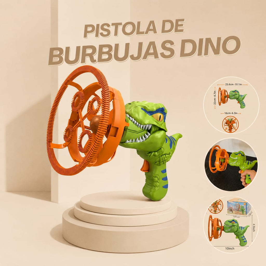 Burbujero Automático | Dinosaurio T-Rex
