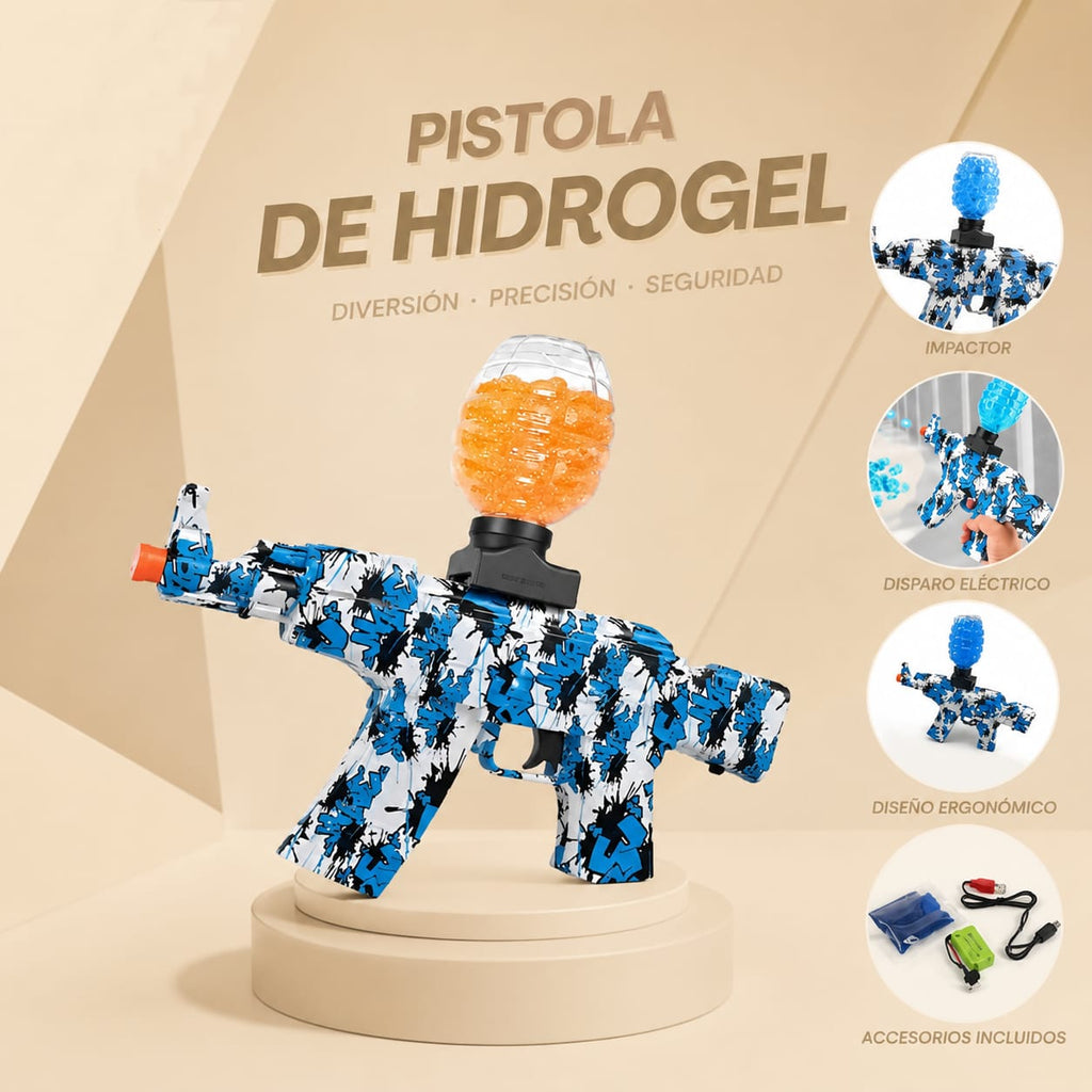 Lanzador Eléctrico de Hidrogel | Recargable