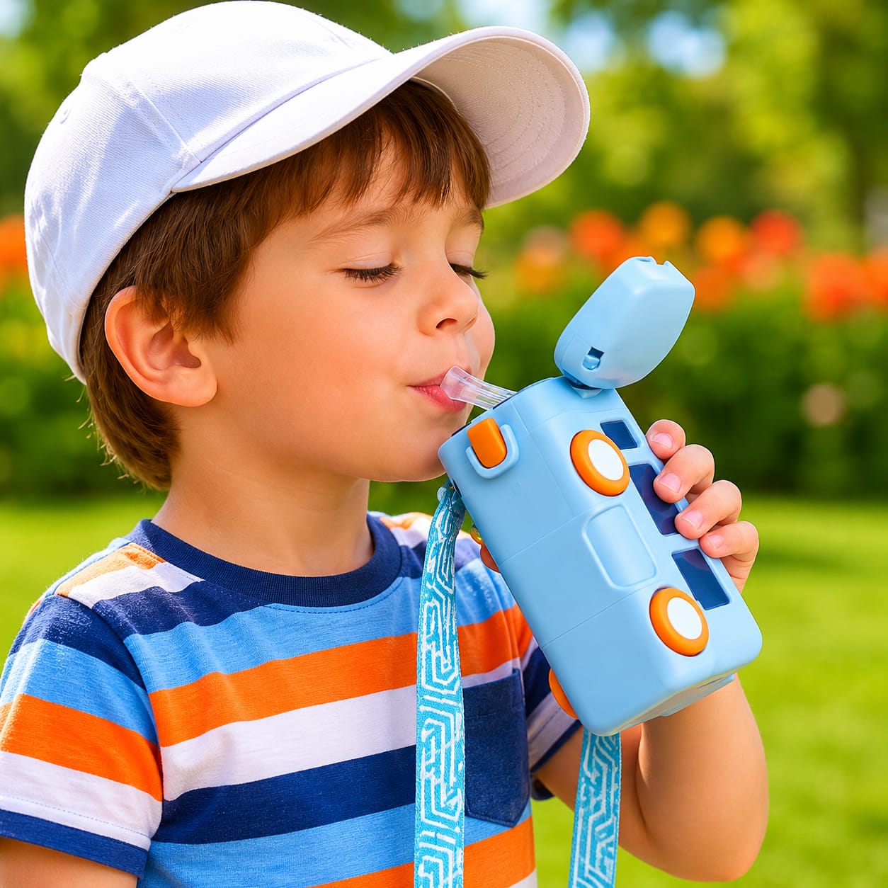 Botella Infantil Antiderrames | AquaBus