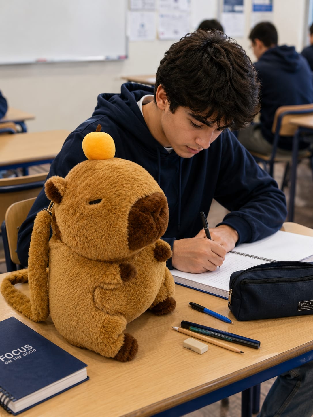 Mochila de Peluche Capibara