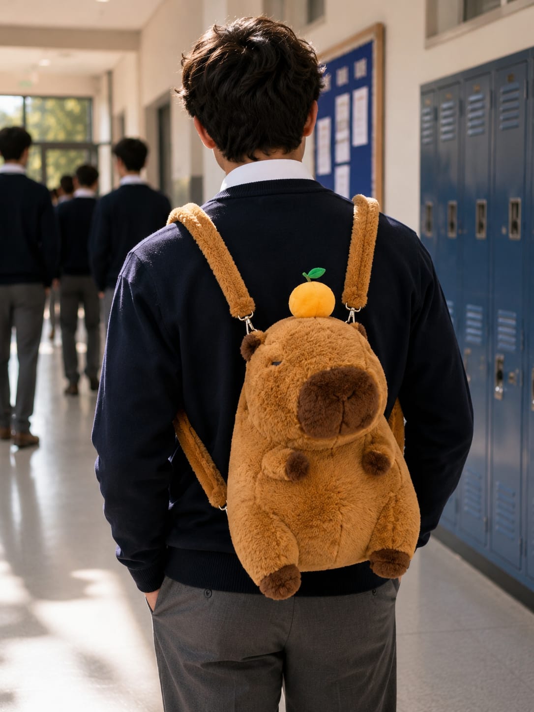 Mochila de Peluche Capibara