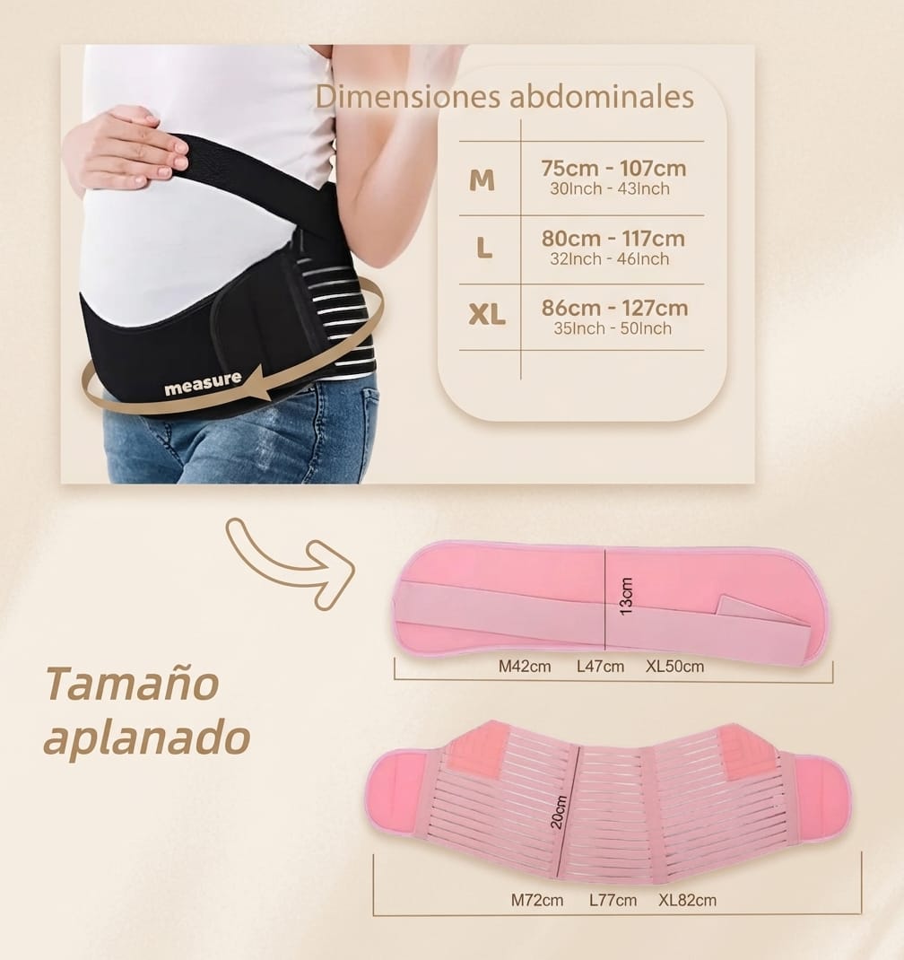 Cinturón de Soporte para Embarazo | Recuperación Postparto