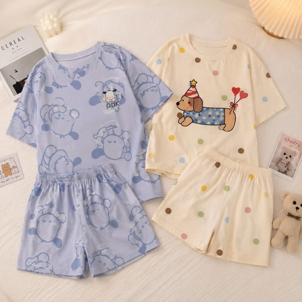 Pijama diseño Cute para Adolescente | 2 Piezas