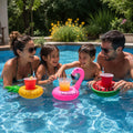 Portavasos Inflable para Piscina | 1 Pieza | Diseño al Azar
