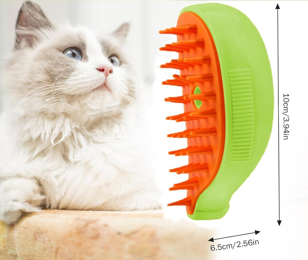 Cepillo Vaporizador para Mascotas | 3 en 1