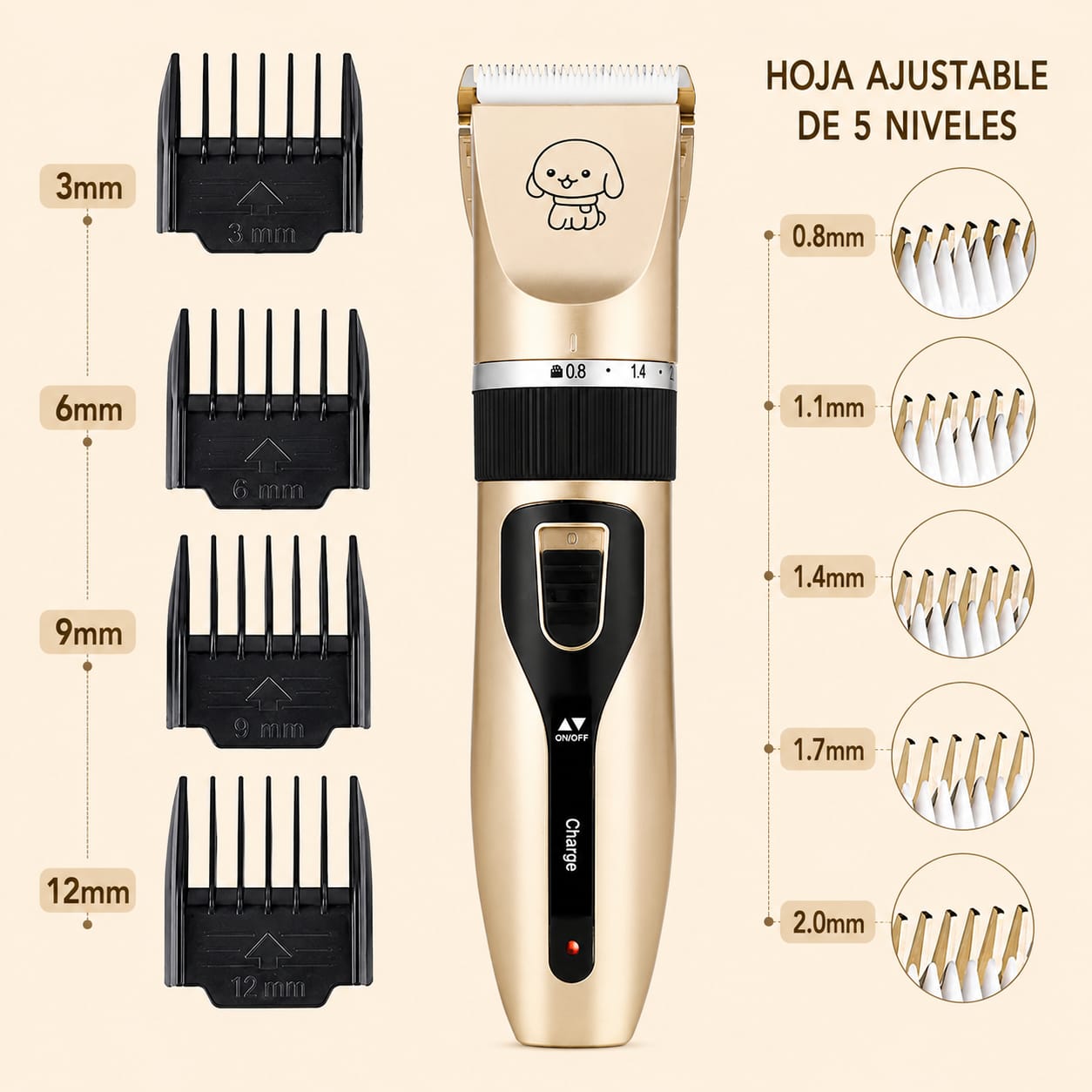 Kit de Peluquería para Mascotas | Profesional