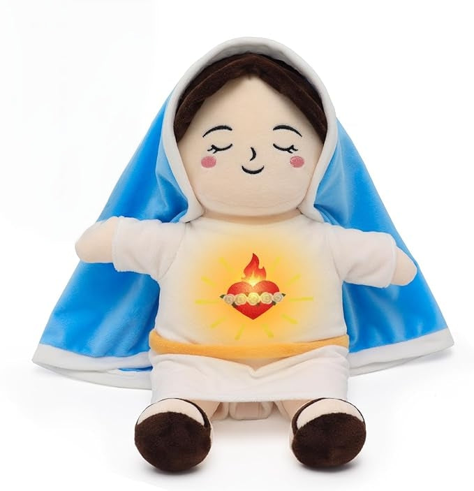 Peluche Virgen María | Respiración Guiada