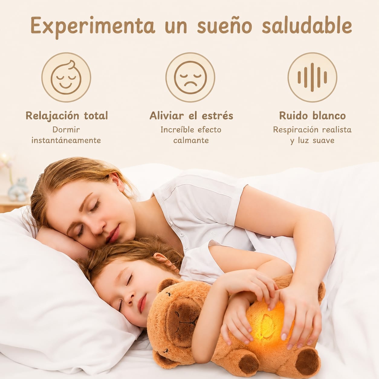 Set de Peluches | Respiración Guiada | 3 Piezas