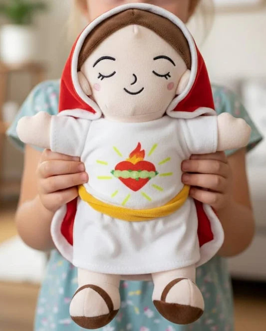 Peluche Virgen María | Respiración Guiada